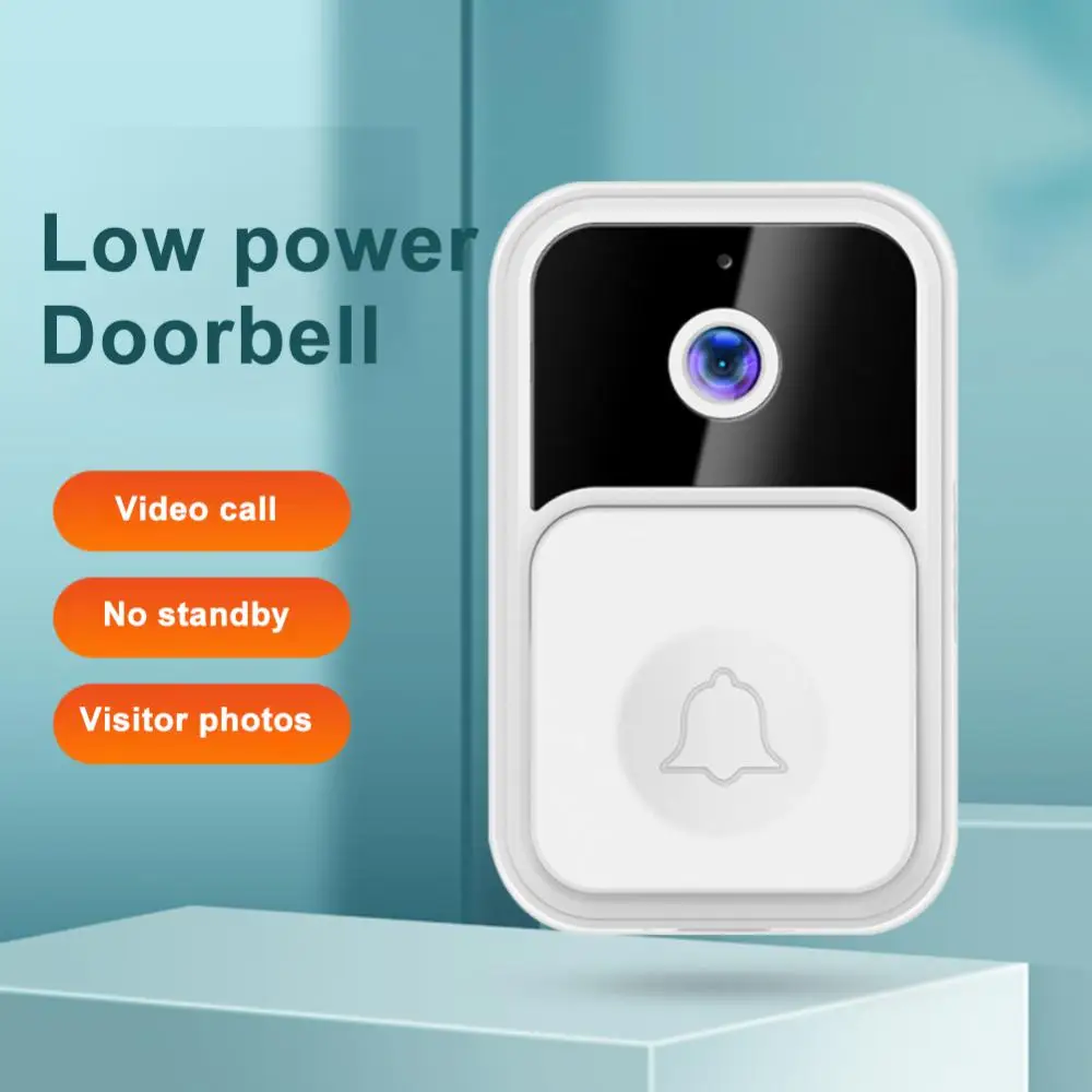 Vision Video Intercom Door Bell Wireless Doorbell Night Vision Intercom Real Time Video Call Voice Change Tuya Smart Door Camera