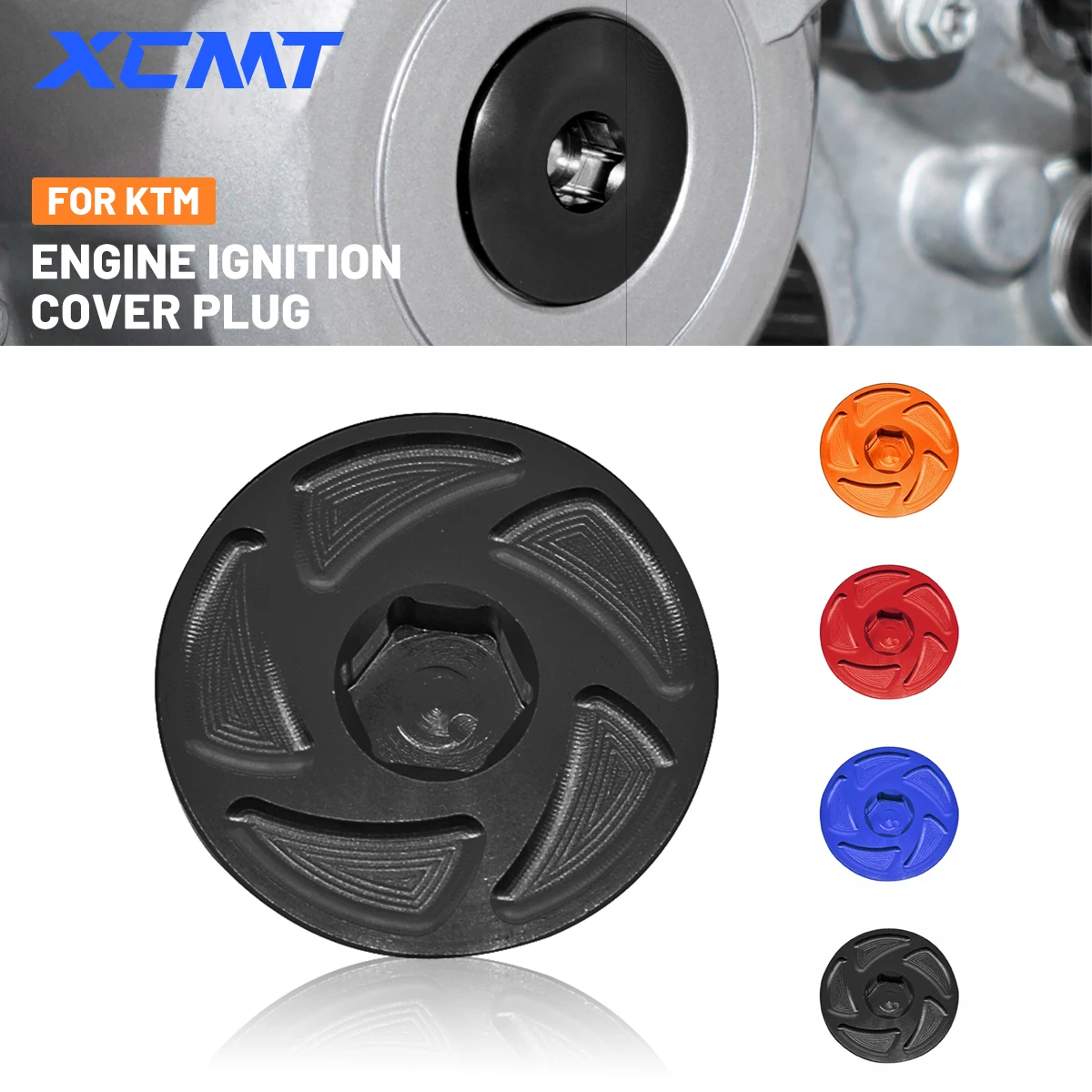 Motorcycle CNC Engine Ignition Cover Plug For KTM SXF XCF XCFW EXCF 250 350 450 505 2011-2023 FREERIDE 250F 350 2014-2018 2019