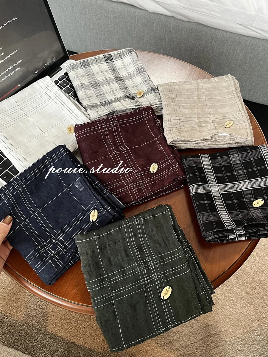 lenco-classico-xadrez-pequeno-quadrado-feminino-moda-casual-versatil-lenco-de-cabeca-estilo-coreano-primavera-verao-fibra