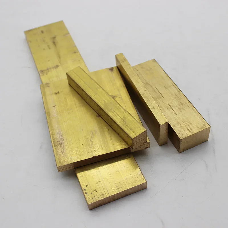 Brass Flat Bar Plate Strip Metal Bars Solid Rod Section 25mm 30mm