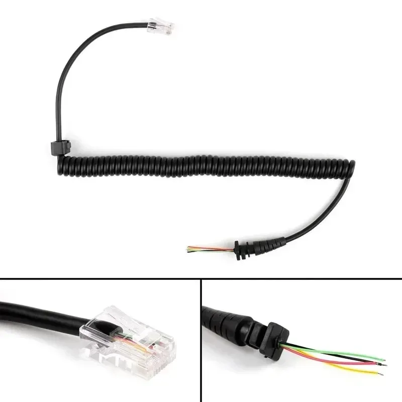 Cabo do microfone ptt hmn3596a para motorola, rádio acessórios para motorola gm300 gm338 gm3188 gm3688 iccom hm-118n