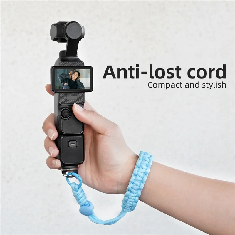 2025 جديد-لـ DJI OSMO Pocket 3 المعصم الحبل مكافحة خسر حزام اليد واقية معصمه يده كاميرا ذات محورين الملحقات