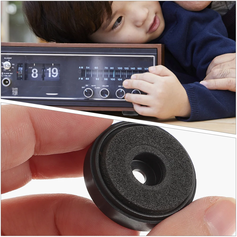 12Pcs Speaker Isolation Pad Vibration Damper Shock Absorber Mat for Subwoofer Amplifiers Turntables Cases Speaker Isolation Feet