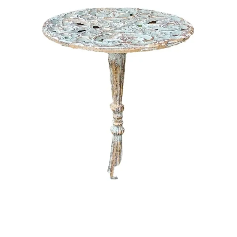 

Cast iron retro flower pot base tray outdoor courtyard garden lift rack