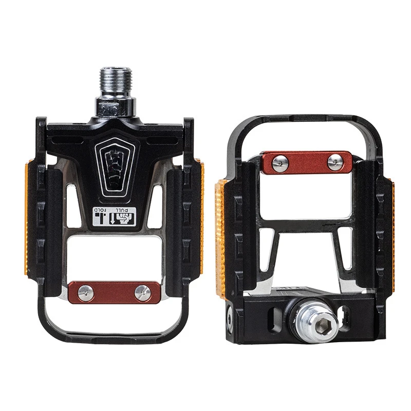 

Folding Car Foldable Pedal Small Cloth Folding Wheel Peilin Bearing Aluminum Alloy Anti-skid Pedal