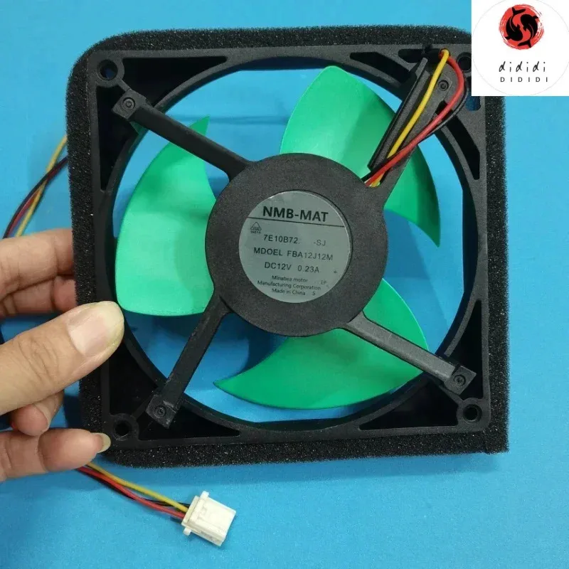 

XMSJ For Haier Refrigerator Freezer Fan MODEL FBA12J12M DC12V0.23A DD