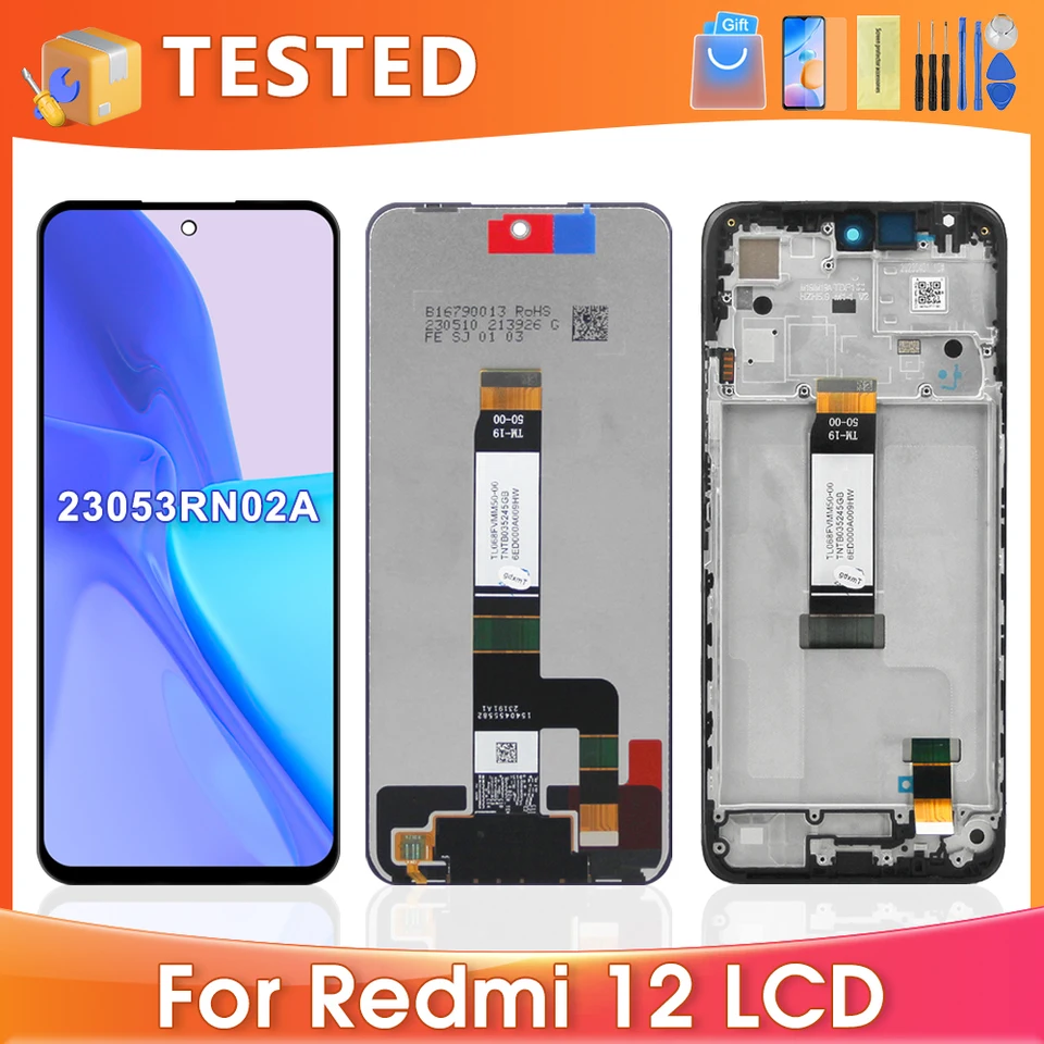 OEM 6.79''For Xiaomi Redmi 12 For 23053RN02I 23053RN02Y 23053RN02A