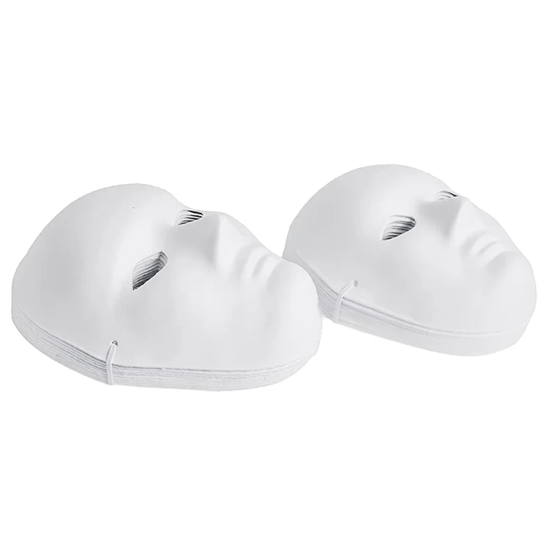 

A06K, 30 упаковок, 2 размера, бумажные маски для маши, создающие художественные ремесленные проекты из декора стен для театра и костюмов на Хэллоуин