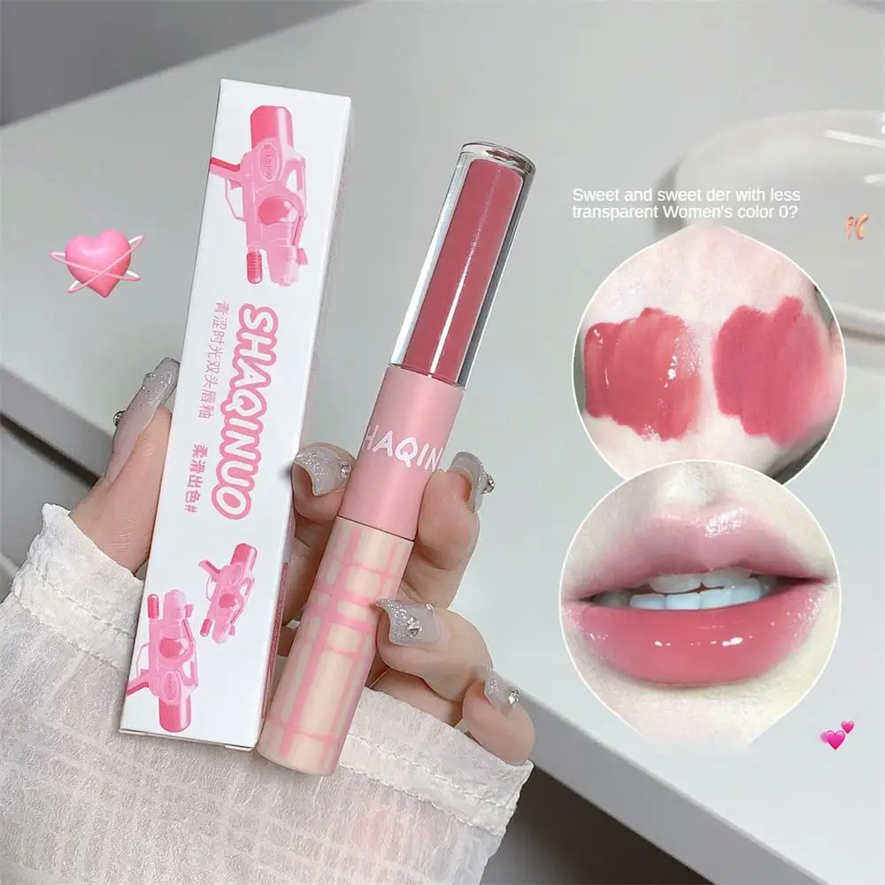 Mirror Water Lip Gloss, cristal duradouro, geleia Lip Glaze, hidratante, transparente, batom líquido impermeável, maquiagem lábios, 1 pc, 3pcs