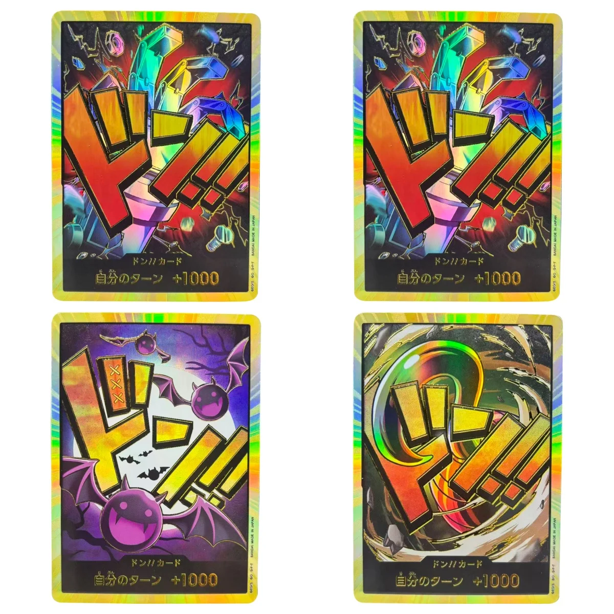 Cartões de coleção ONE PIECE DON! Cartão Macaco D. Luffy Roronoa Zoro JPN DIY Jogo Auto Feito de Alta Qualidade Anime Cartões Brinquedo de Presente