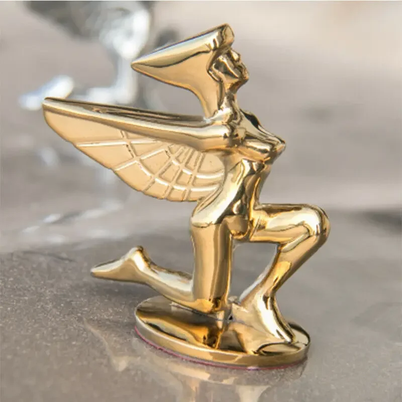 

Золотая металлическая богиня нимфа, передний капот автомобиля, орнамент, эмблемы, наклейка, значок, наклейка