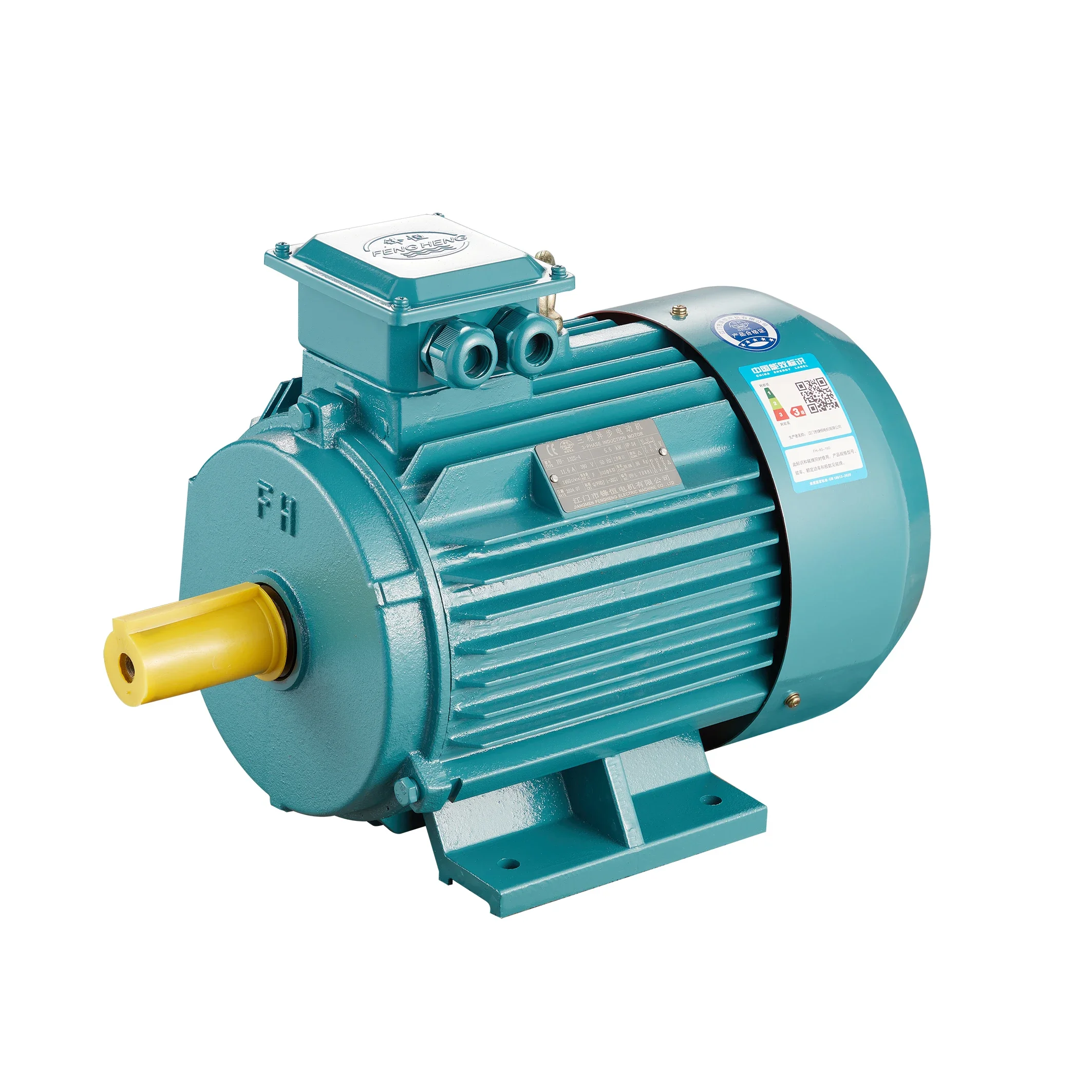 Industrial-Grade YE2 Series Three-Phase Electric Motor for Long-Term Reliability