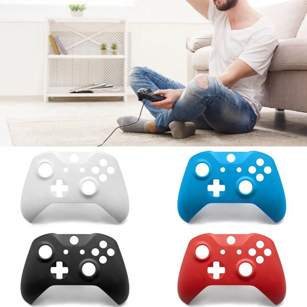 Conjunto completo de caixa de gamepad, substituição universal, capa de controle, reparo original, placa frontal para xbox one s