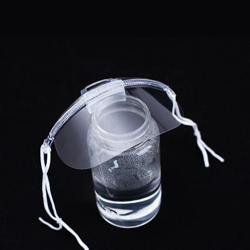 Plastic Clear Mask Transparent Permanent Makeup Tattoo Prevent Spittle Anti-fog Lens Dental Tatoo Accessory Health Mask 1pcs