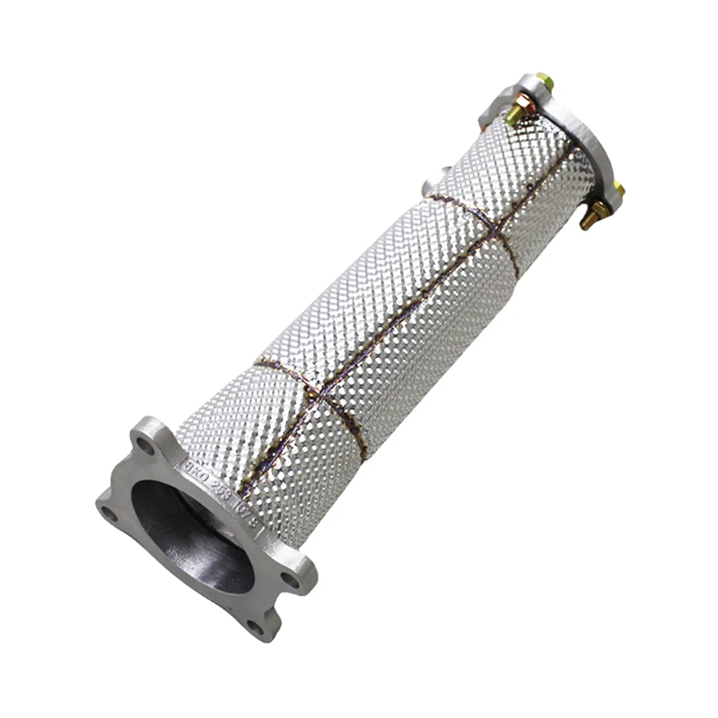 

Hot Sale OEM Stainless Steel Downpipe With Heat Shield for A6 A7 C7 2.0T 2012-2018 Free Flow Exhaust System Header