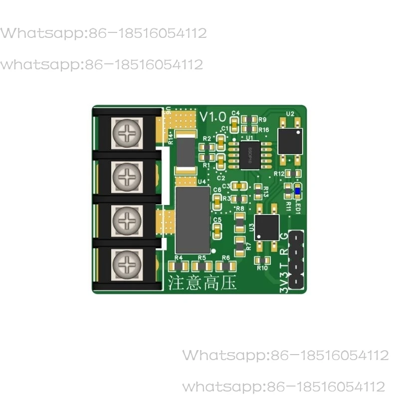 220V AC Voltage, Current, Power Collection Charging Station BL0942 Electric Energy Metering Module Serial Port Output