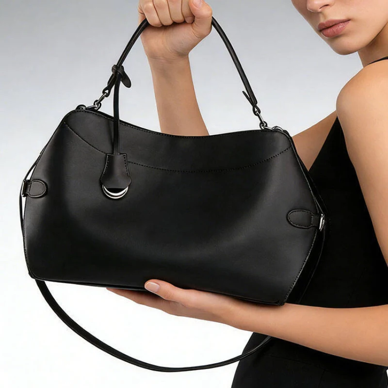 

Brand Briefcase Shoulder Bag Women Thin Shoulder Strap Elegant Large Capacity Suitable For Daily Commuting Fashion Crossbody Bag