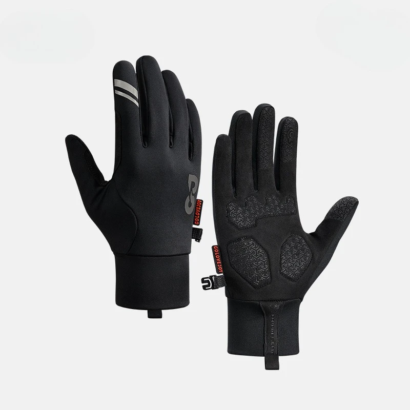 Touchscreen Winter Thermal Gloves for Men Women Windproof Warm Cycling Cold Weather Riding Motorcycle Gloves with Fleece Lining