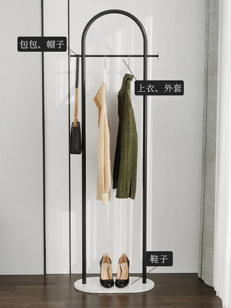 Hanger bedroom floor Nordic coat rack advanced feeling clothes hanger