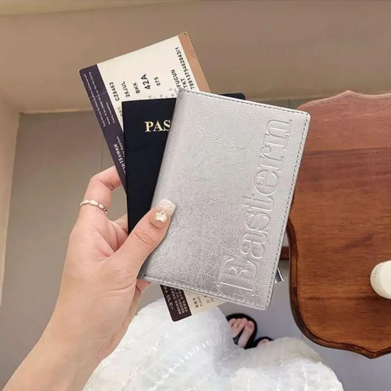 Passport Cover Card Slots Durable Travel Wallet for Business Trips and Ticket Organization