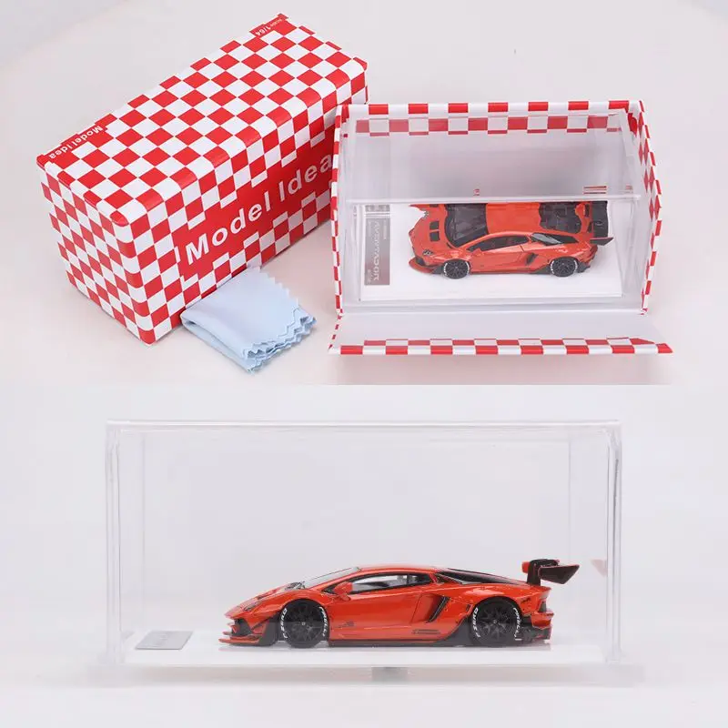 Pomysł modelu 1/64 Lamborghini LP700-4 LBWK Zabawka ze stopu Pojazd silnikowy Odlewany metal Model Prezenty