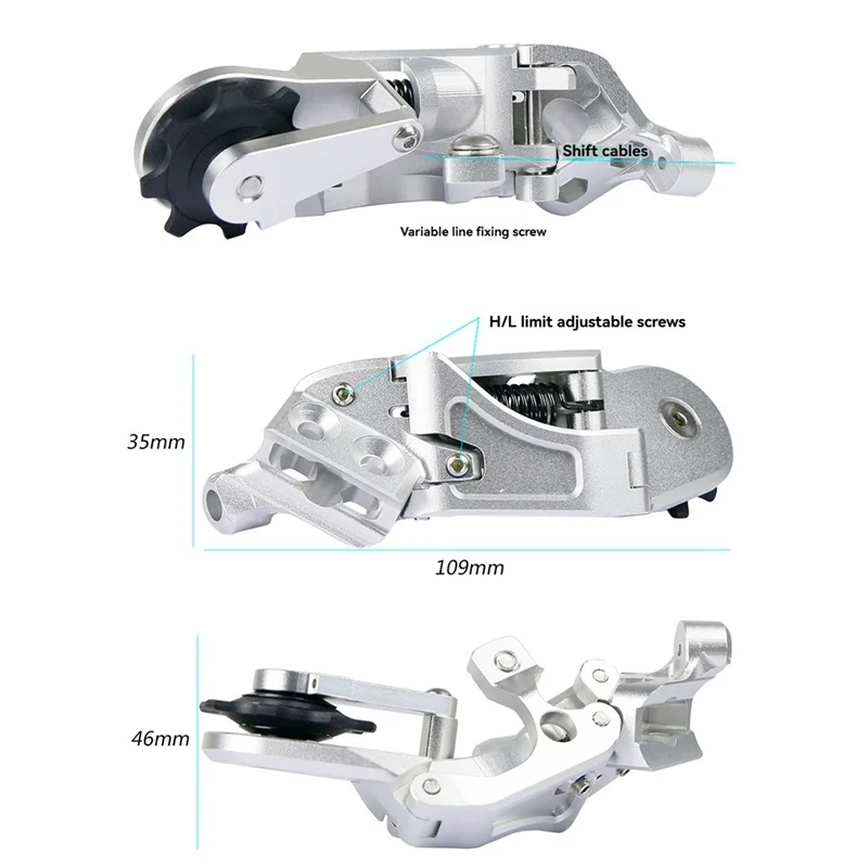 A99I-دراجة Derailleur نقل ل Brompton Cline 5/6/7 سرعة قابلة للطي سرعة الدراجة الخلفية Derailleur الدراجات الملحقات #3
