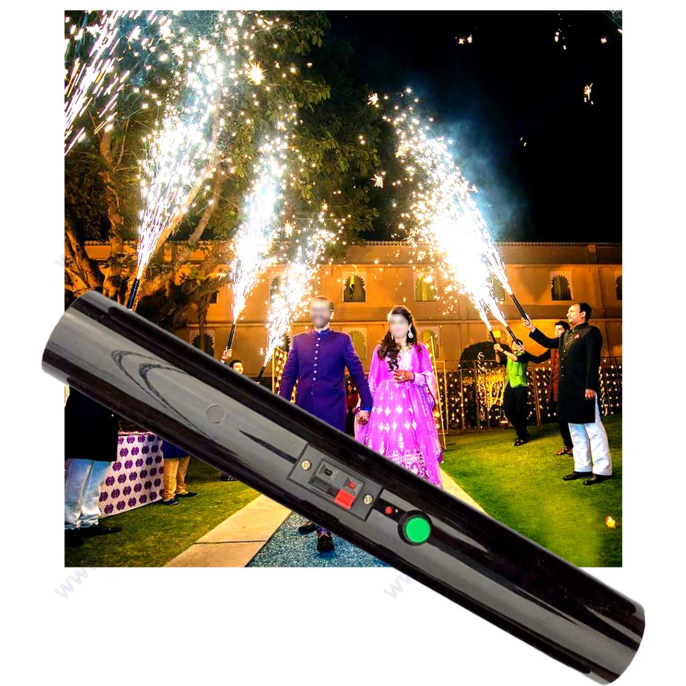 Wedding Hand Hold Torch Machine Cold Pyro Shooter Ignition System Reusable Fireworks Fountain Stage Dj Decoration Mariage Entry