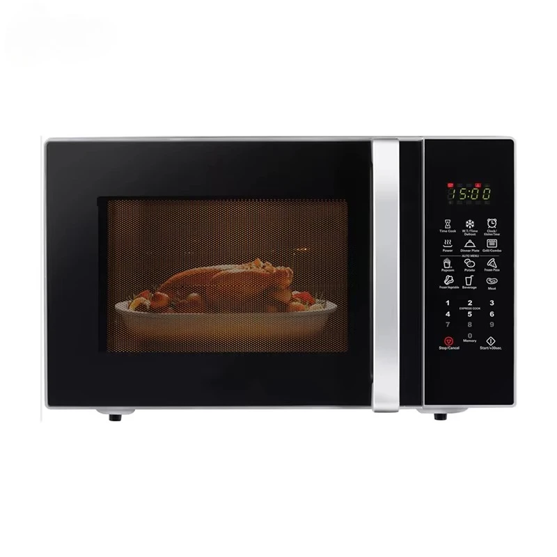 Microwave Oven Kitchen Appliance Child Lock Easy High Quality 25L 240V/50HZ Electric Digital Control Stainless Steel Countertop