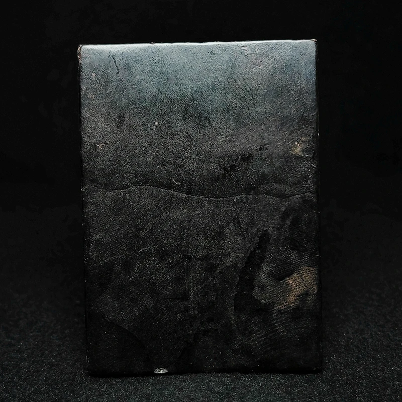 YIZHU CULTUER ART Size 8.2 × 5.9 cm China Hongshan Culture Black Magnet Jade Carving Thousand-Hand Kwan-yin Pendant Collection