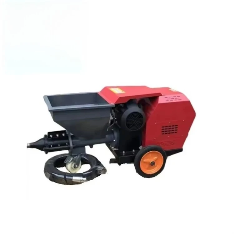 Building Wall Mortar Spraying Machine Plaster Spraying Pump Machine Customizable Material Compatibility Sand Cement Gypsum