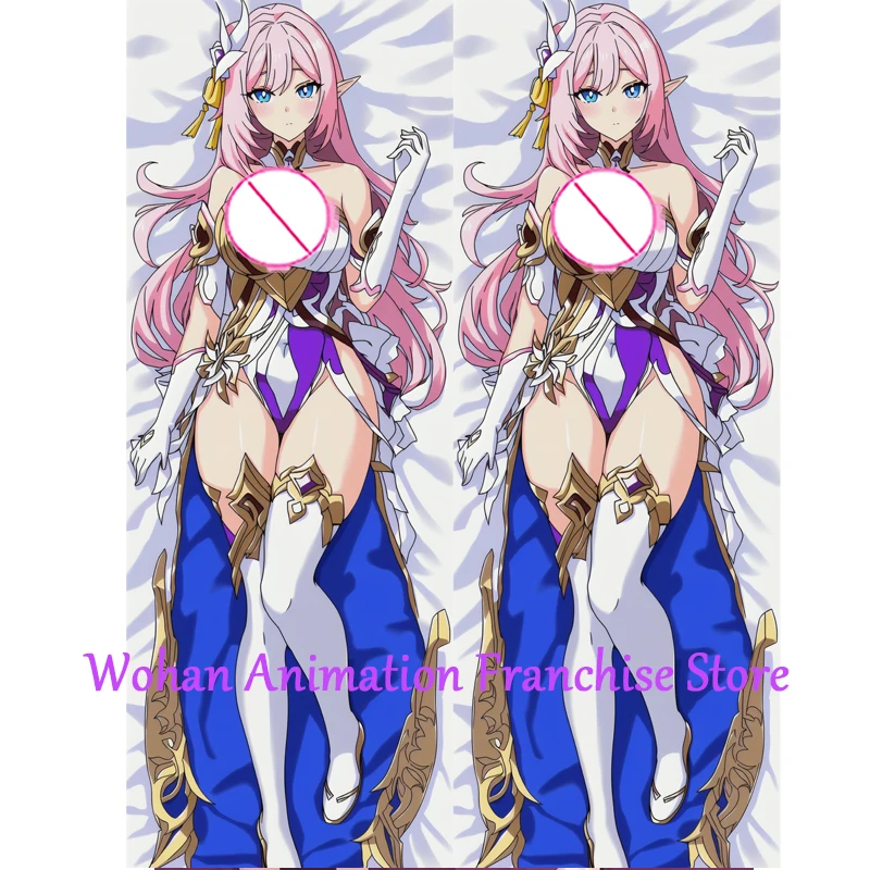 

Dakimakura Anime Pillow Case Elysia Pillow Cover Halloween Christmas Decoration 2023