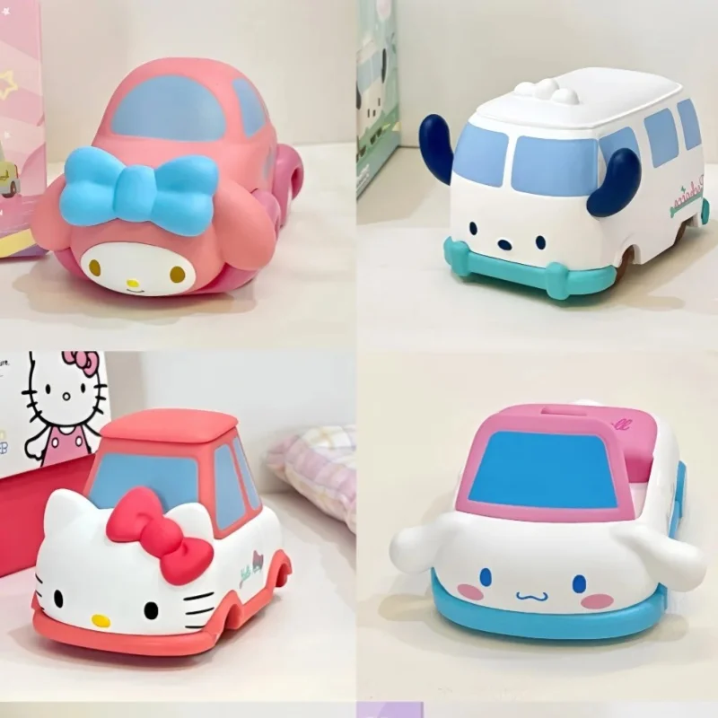 

Sanrio Family Official Transforming Car Series Figurines Trendy Toys Creative Car Model Toys Creative Car Model Collectible Toy