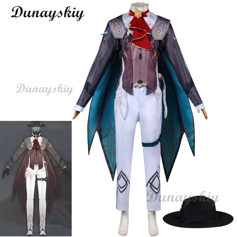 

Screwllum Cosplay Costume Game Honkai: Star Rail Cosplay Clothes Suit Set Men's Roleplay Halloween Party Funny Uniforms