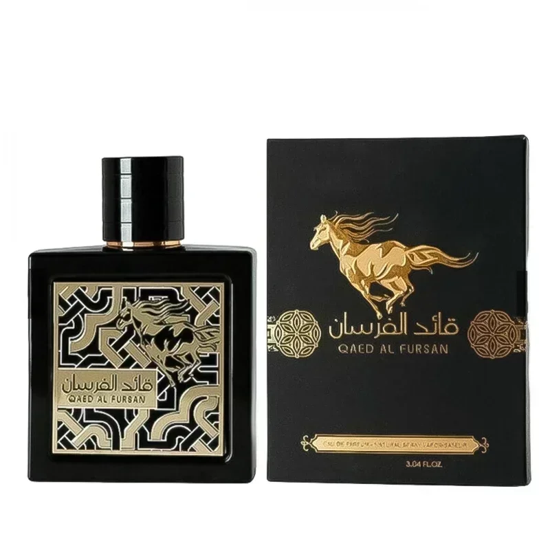 90ml High Quality Men's Perfume Dubai Prince Men Perfumes Cologne Lasting Fragrance Fresh Pheromone Floral Note Birthday Gift