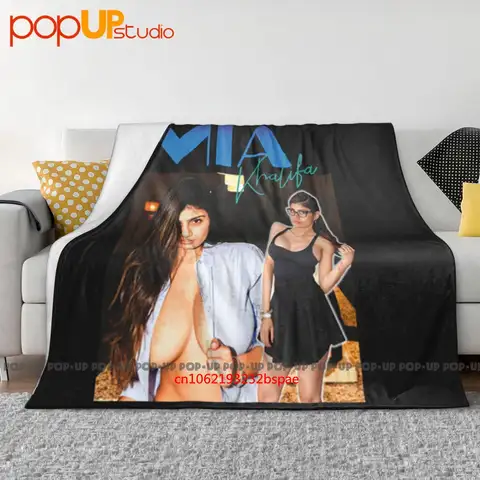 Mia Khalifa Actor Brand Meme Ultra-Soft Blanket Quilt Winter Sofa Cover Bed Covers