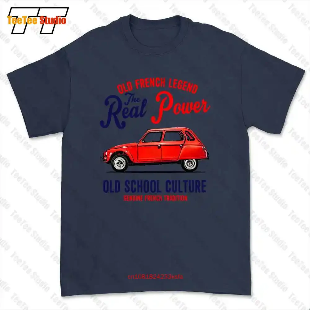 French Car Dyane T-shirt Tee QEZY