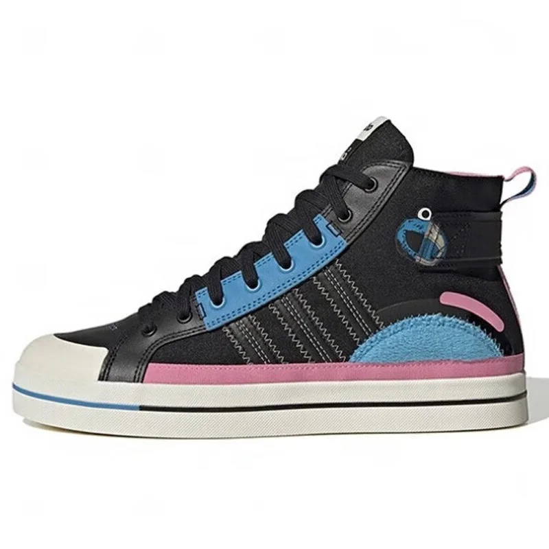 Adidas neo men's shoes Women's shoes Sesame Street City Canvas co-branded board shoes sports casual canvas shoes GY2189