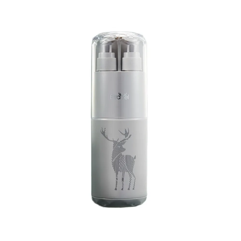 Creative Multifunction Toothpaste Cup Portable Plastic Shampoo Storage Bottle Lightweight Toothbrush Organizer Box Camping