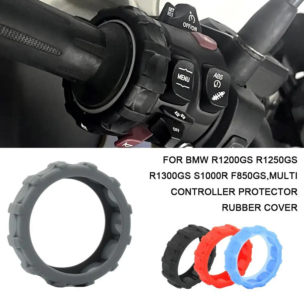 For BMW R1200GS R1250GS F700GS F800GS C400X F900R F900XR F850GS Multi Motorcycle Controller Protector Rubber Cover For Handle