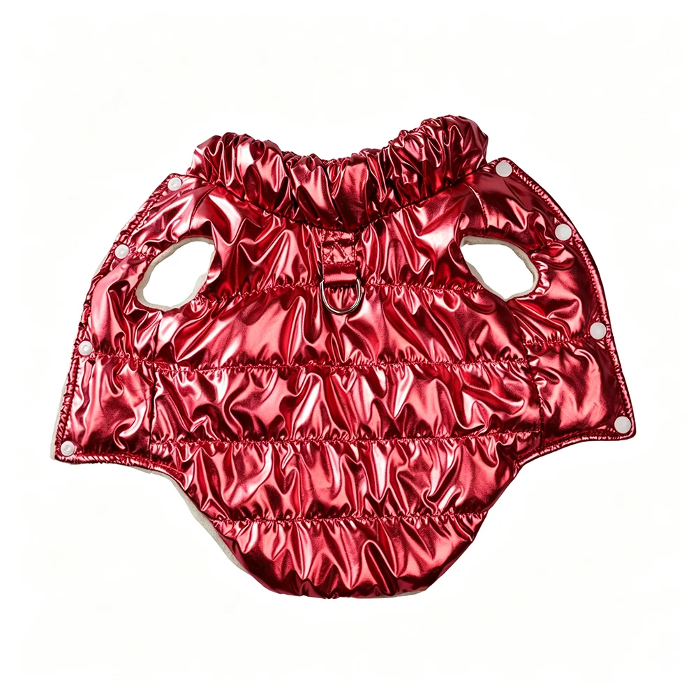 Herbst-Winter-Kleidung für kleine Hunde, wasserdichte, warme Fleece-Hundeweste mit D-Ring, weich gepolsterte Bekleidung für Chihuahua und Yorkshire Terrier – Detail 11