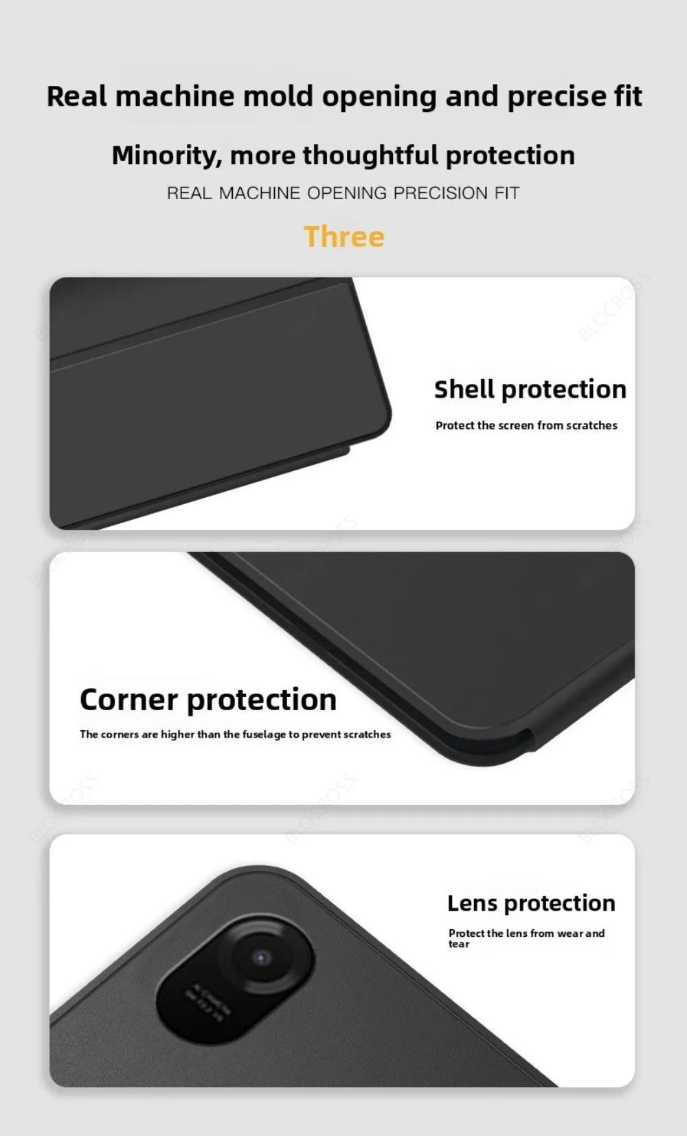 Für Samsung Galaxy Tab S6 S10 Lite A9+ A11 Plus A11 A9 A8 A7 S8 S9 S10 11 FE 12,4 Smart Auto Sleep Wake Funktion Silikon Abdeckung – Detail 9
