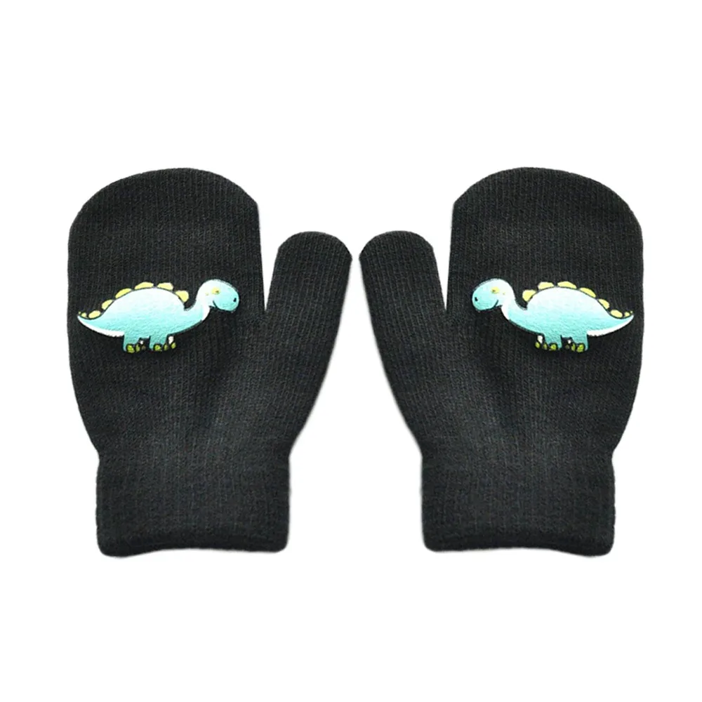 1-3 Years Winter Thicken Velvet Children Baby Gloves Keep Wa