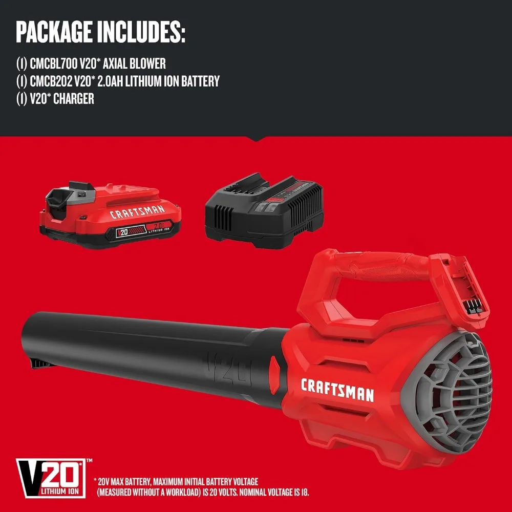 20V MAX* Axial Leaf Blower Kit (CMCBL700D1)