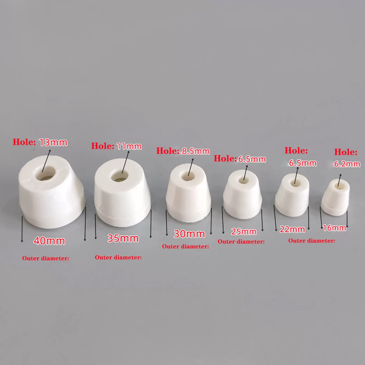 High Temperature Resistant Ceramic Insulating Post Tower Ceramic Bead Male Female Ceramic Sleeve