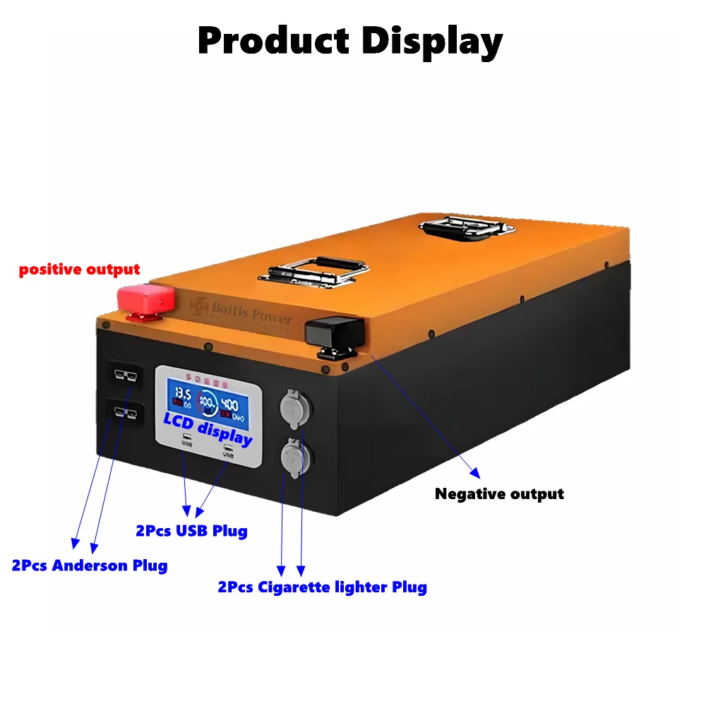 bateria 12V 100Ah–1200Ah lithium iron phosphate deep-cycle battery, industrial-grade lithium iron phosphate battery cell