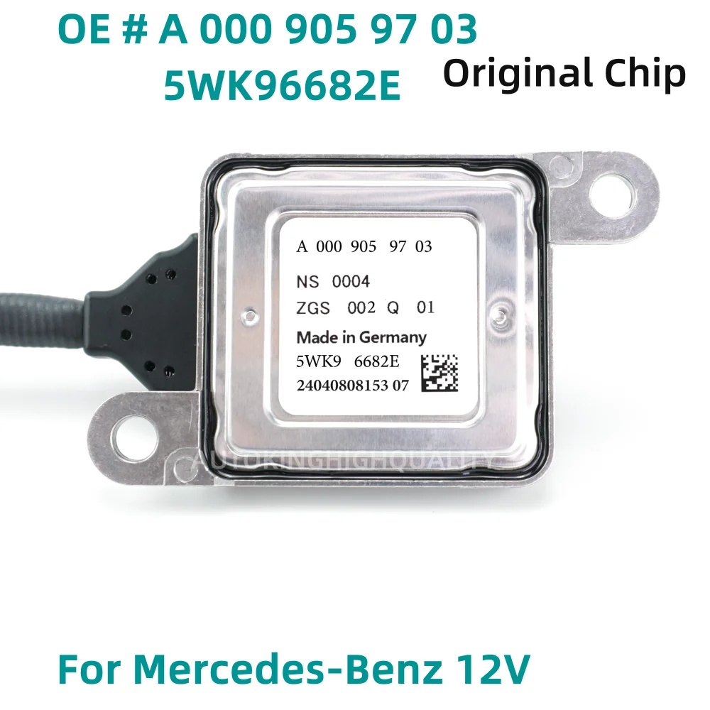 

A0009059703 5WK96682E Nitrogen Oxide Nox Sensor For Mercedes-Benz Class C E GLE M SLC V SLK W164 W166 W205 W212 Sprinter Vito