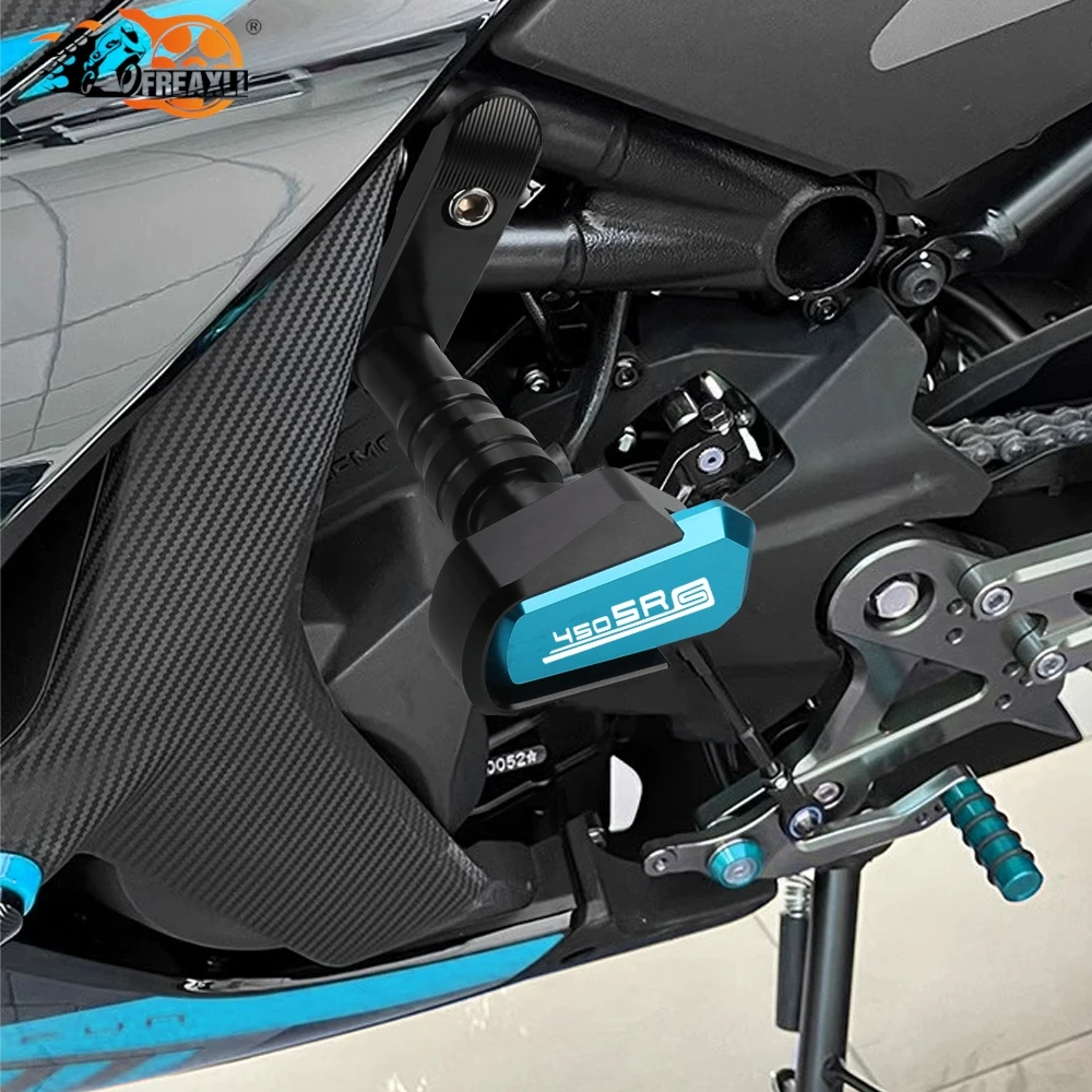 FOR CFMOTO 450 SRS450 SRS CF 450SR S 2026-2025 2024 2023 Falling Protector Guard Engine Protection Cover Frame Sliders Crash Pad