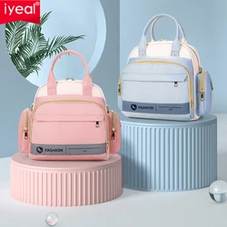 Kleine Mama Tasche Nylon spritzwasser geschützte tragbare Milch Lagerung Mutter und Baby Tasche große Kapazität Mutter Rucksack für Work and Out