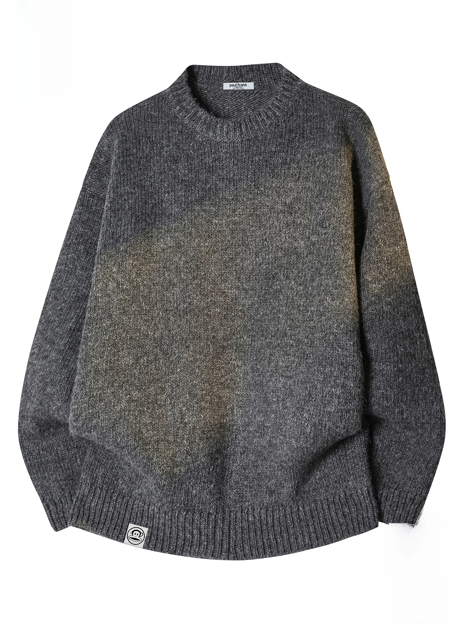 

PaulFrank Lazy Sle round Ne Knitted Sweater Men's Casual Loose Fit Comfortable Polyester Blend Winter ential