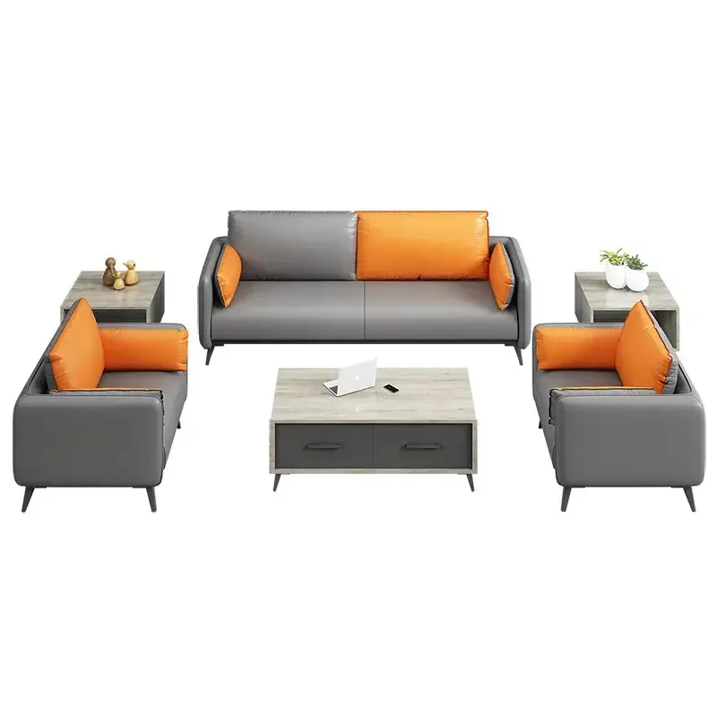 Modern Executive Office Sofa Luxury Elegant Design with Melamine Board Office Furniture